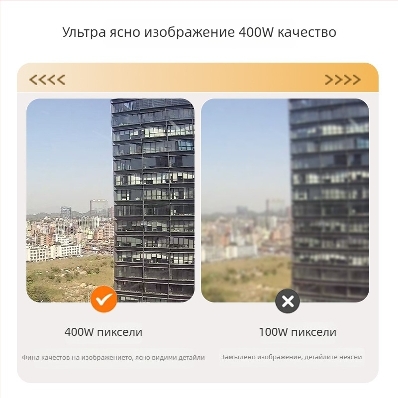 Вътрешна 4G наблюдателна камера с нощно виждане 0.00001 lux, сензор 1/2.9, аларна функция, 48V захранване