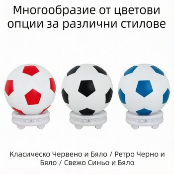 Bluetooth колонка с атмосферен светлинен ефект, 5W изход, вградена литиева батерия 1200–2000 mAh, 360° обгръщащ звук