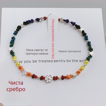 Браслет с восъчна нишка: геометричен дизайн, ръчна изработка, 925 сребро, женски оригинален стил, произход Zhongshan