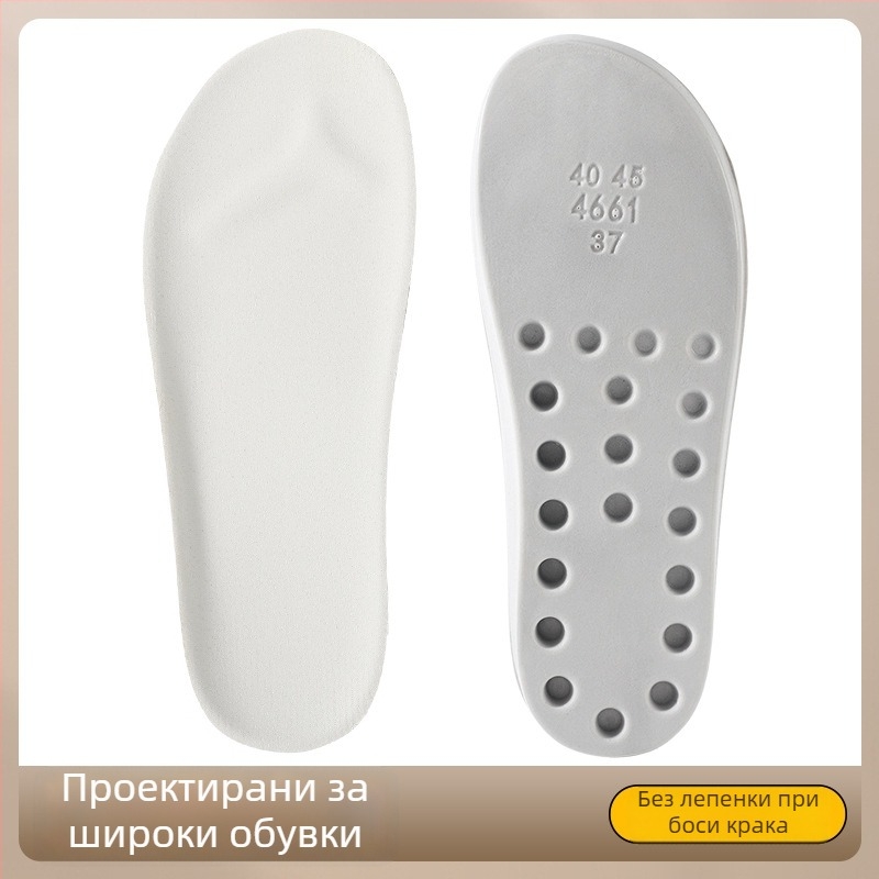PU стелки за обувки с Birkenstock форма, дезодориращи стелки, пълна дължина опора за свода, цялостни стелки