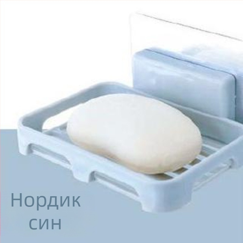 Стенен сапунник с нейлонова мрежа за баня, универсален модел, без капак