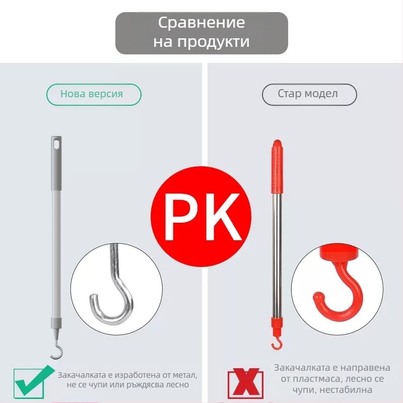 Zina Лифтър за капак на клектоалет – неръждаема стомана и PP, ергономичен, модерен минималистичен аксесоар за тоалет