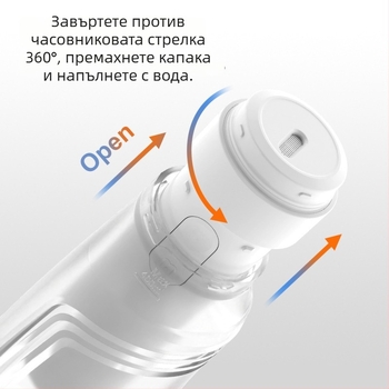 Портативно презареждащо се електрическо биде за жени, ръчно използване, медицински клас, ABS+PC+силикон