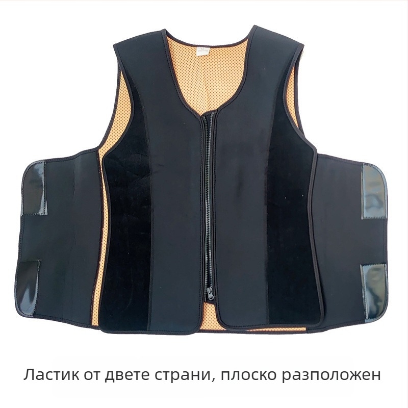Пояс за кръста с турмалинов самонагряващ се нагревател за гърба, магнитотерапия, за възрастни, полиестер