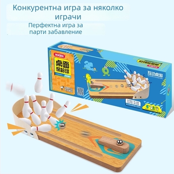 Mimizhi Play дървена настолна игра за удар на топка – вътрешна релаксация