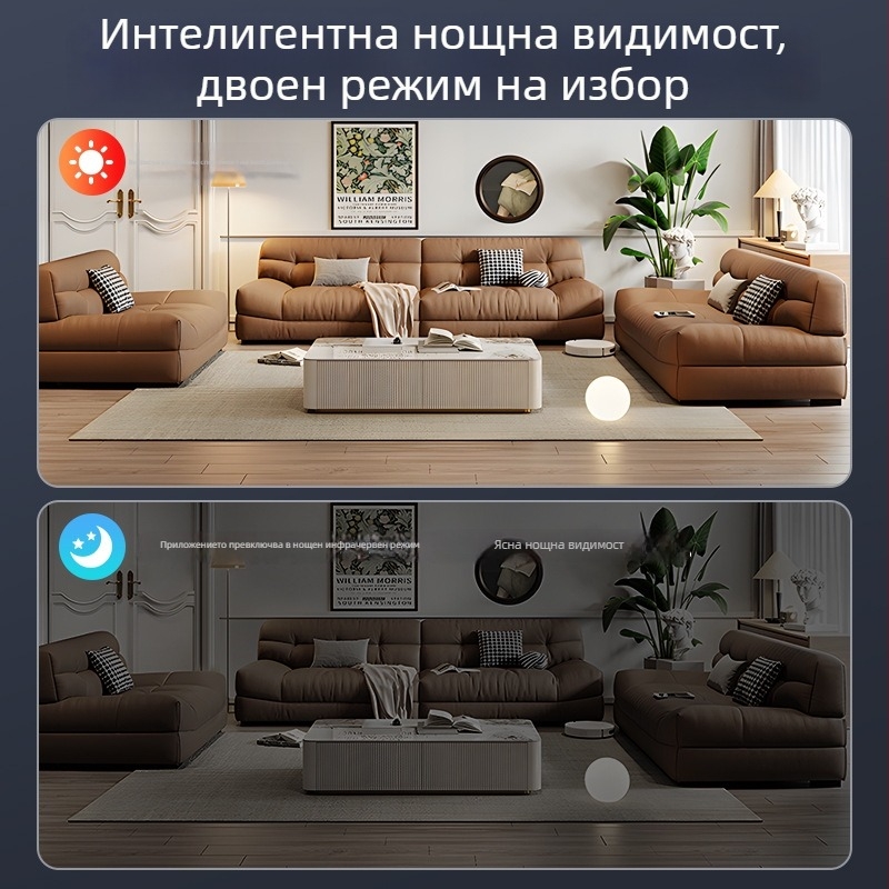 A13 безжична домашна камера 1080P HD инфрачервено нощно виждане — монитор за домашни любимци, TF карта за съхранение, автономна работа 4–5 ч