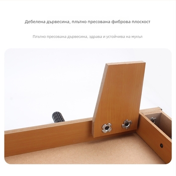 KLB дървена настолна футболна игра – образователна игра за деца 7–14 години