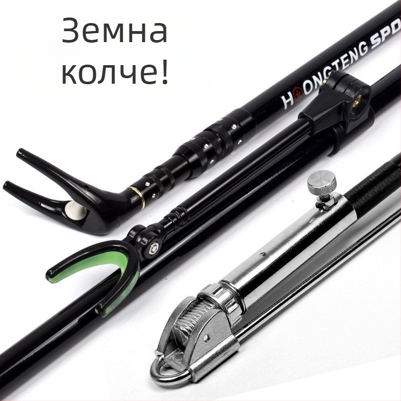 Unique Carbon риболовен държач за пръчка – земен държач