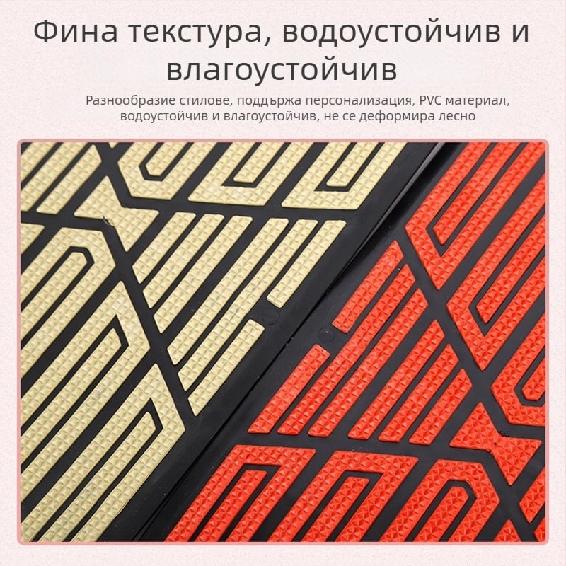 Huajiaer PVC002 Подложка за крак на водача – PVC материал, модел PVC002, печат на лого
