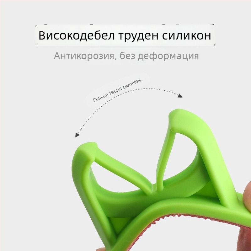 Fisherbon силиконов стенен държач за риболовни пръчки с фиксиран клип, универсален