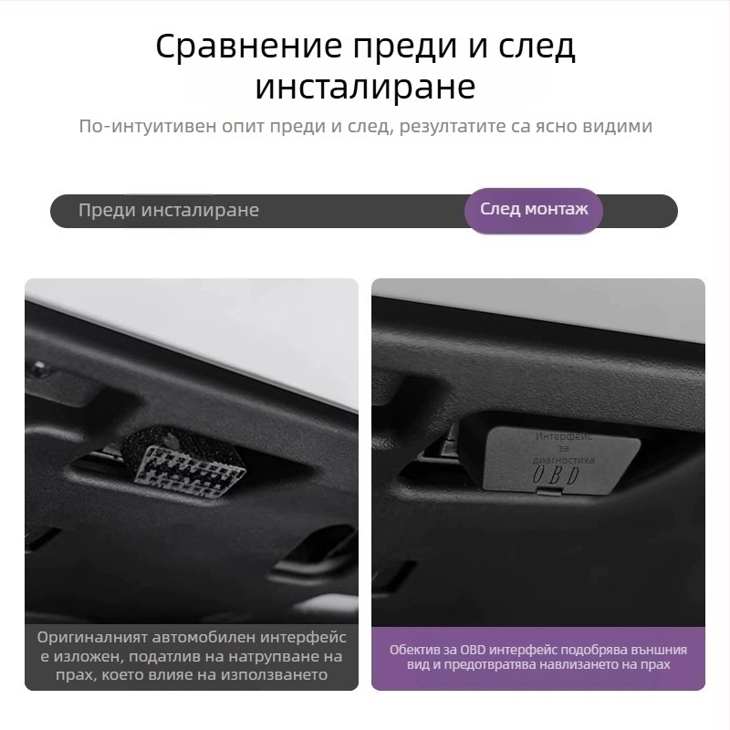 Силиконов защитен капак за OBD интерфейс за SU7/YU7, прахозащитен капак за автомобилния диагностичен порт, интериорен аксесоар за централна конзола, монтаж чрез лепило, произход Guangzhou