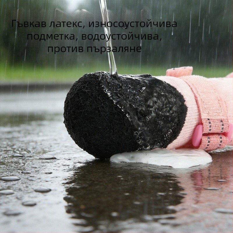 Обувки за кучешки лапи – латекс, противохлъзгащи, износоустойчиви, ежедневен стил, модел DF2509