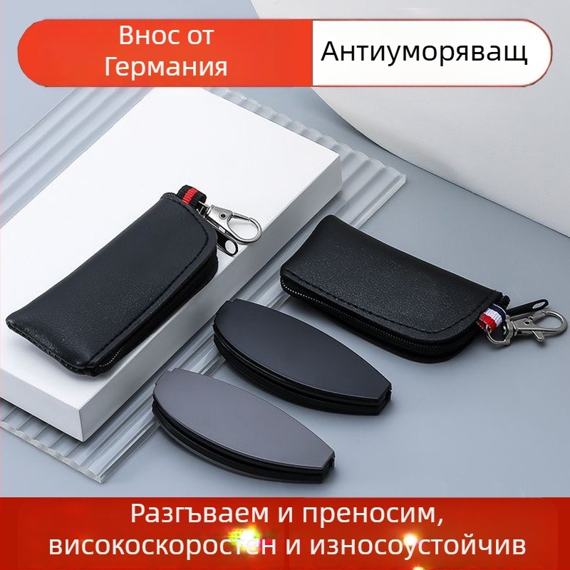 Очила за четене - сгъваеми, компактни, лещи от смола, овална пълна рамка, метал/TR90 рамка, модел 6028, за възрастни
