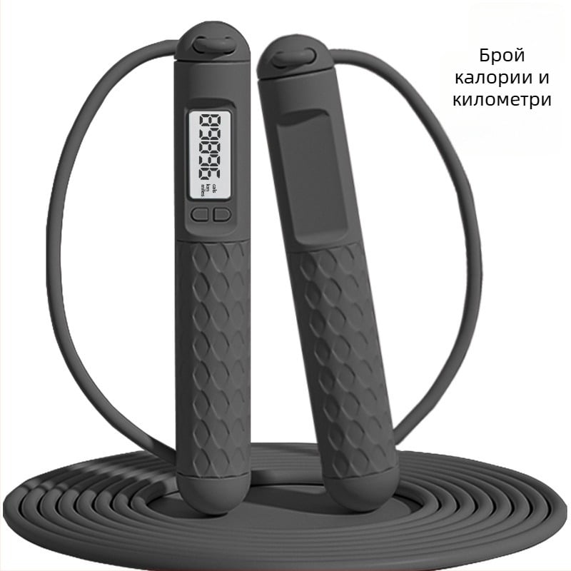 Въже за скачане за фитнес — ABS, лицензирана частна марка, подходящо за фитнес оборудване, не е предназначено за деца