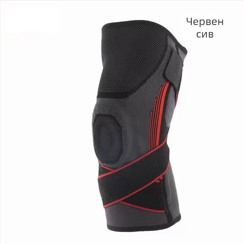 Коленни протектори за бадминтон, нейлонова конструкция, защита на коляното, амортизация, тегло 160 г