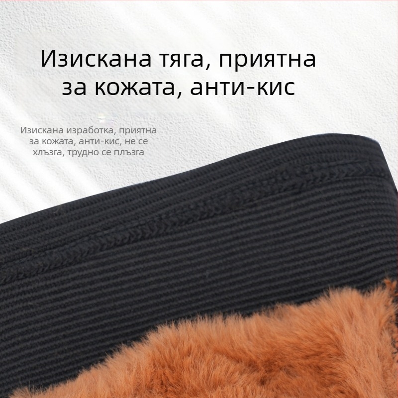 Топли наколенки за есен и зима – колянна лента за бягане и спорт, подплатени с флис