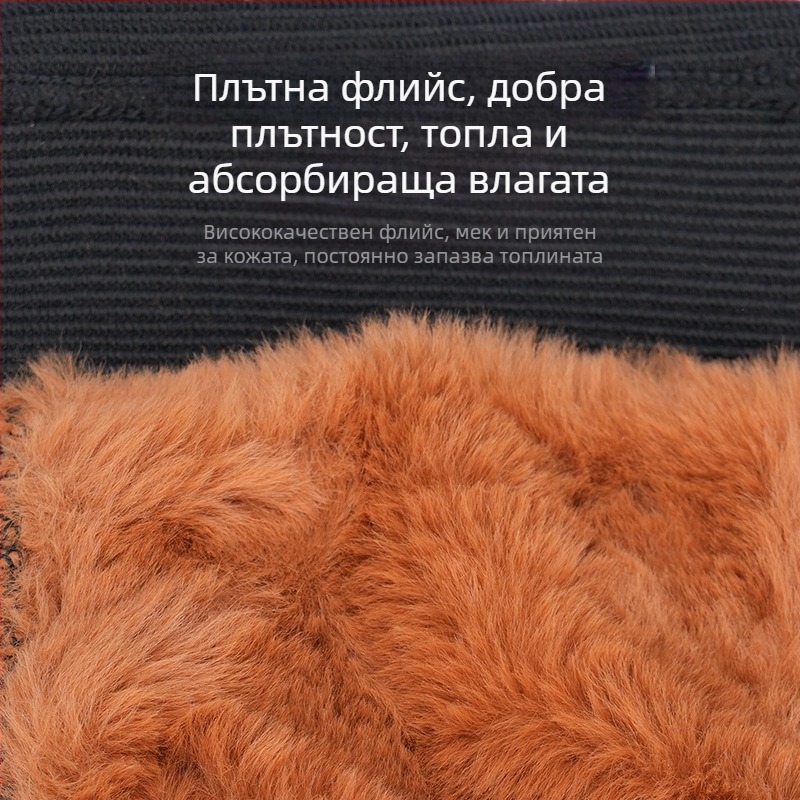 Топли наколенки за есен и зима – колянна лента за бягане и спорт, подплатени с флис