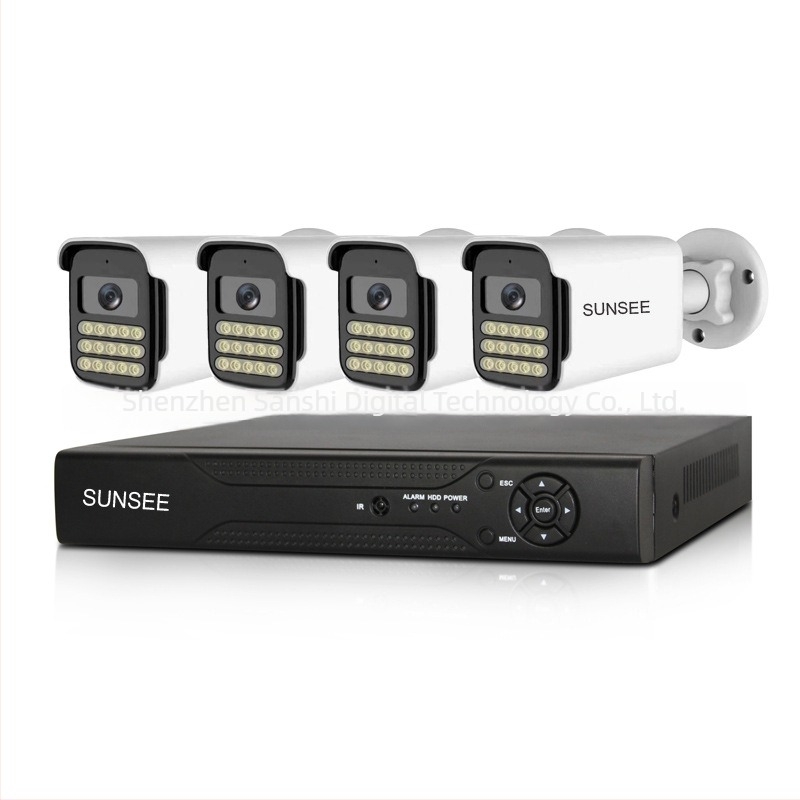 AHD CCTV комплект за видеонаблюдение, 4-канален или 8-канален набор камери