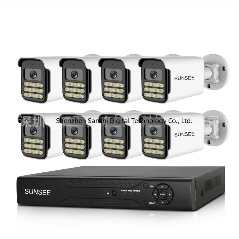 AHD CCTV комплект за видеонаблюдение, 4-канален или 8-канален набор камери