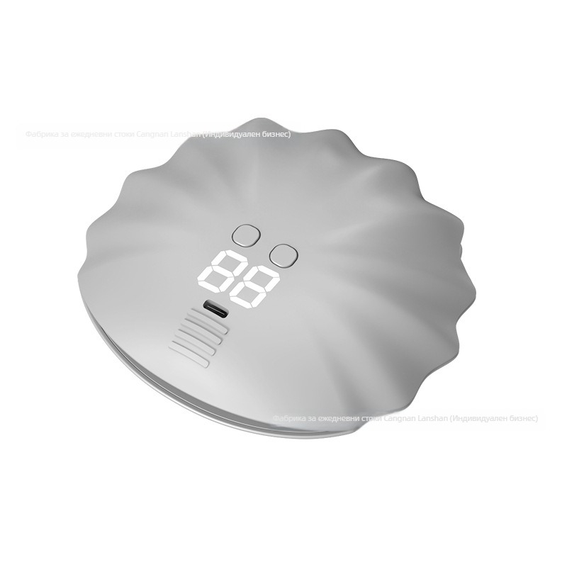 Мини сгъваема полумесен маникюр лампа за светлинна терапия и сушене, модел -8888; вътрешна марка; полумесен дизайн