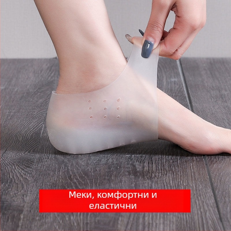 Подложки за повишаване на височината, полуподложки за петата за платнени обувки