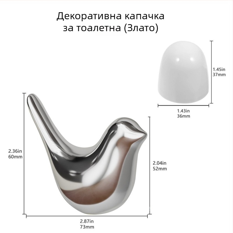 Капачки за болтове на тоалетната – керамични и ABS, инжекционно формовани, ръчна инсталация