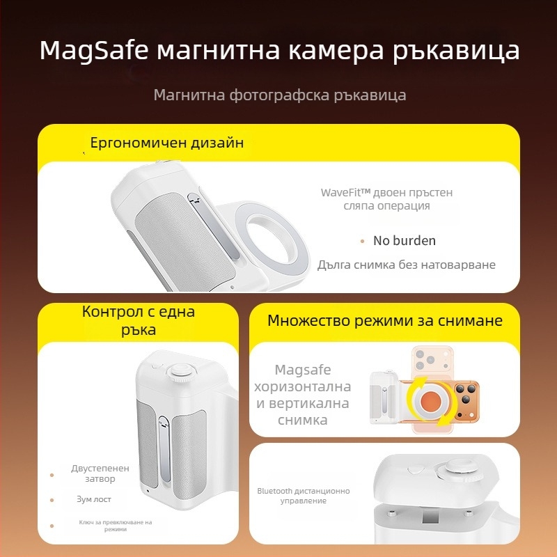 Shuotu алуминиева селфи пръчка с Bluetooth дистанционно управление, универсален стил