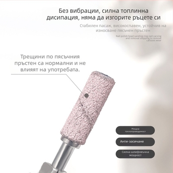Инструмент за полиране на повърхността на ноктите за маникюр – марка Cowsar/Chusha, салонни шлайф-глава