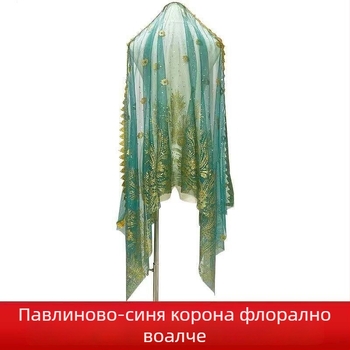 Украса за глава за ориенталски танци – етнически стил, унисекс, сплав, геометрична форма, шал стил