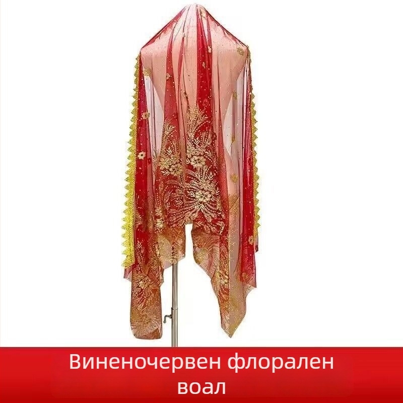 Украса за глава за ориенталски танци – етнически стил, унисекс, сплав, геометрична форма, шал стил