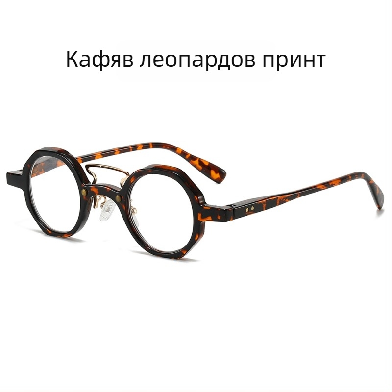Очила за четене с ретро малки кръгли рамки и пружинни шарнири, лещи от смола с анти‑синя светлина, поддръжка за близко зрение; PC рамка, пълен рамков дизайн, подходящи за малко лице и възрастни