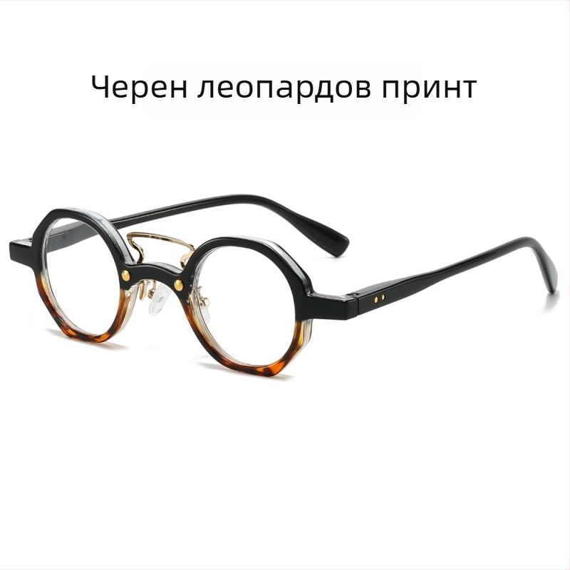 Очила за четене с ретро малки кръгли рамки и пружинни шарнири, лещи от смола с анти‑синя светлина, поддръжка за близко зрение; PC рамка, пълен рамков дизайн, подходящи за малко лице и възрастни