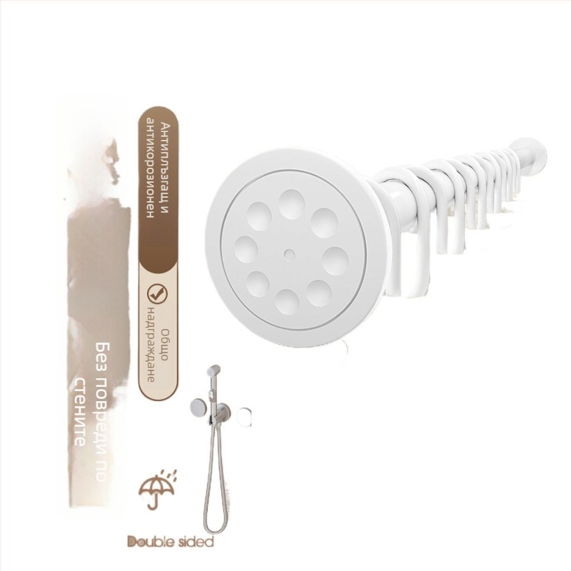 Комплект завеси за душ за баня — памук и лен; японски и корейски стил; модел 69850; произход: Друг