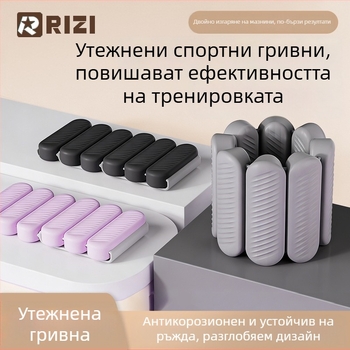 Унисекс силиконови гривни за китка с тежест – регулируеми спортни гривни за тренировки, плуване и йога