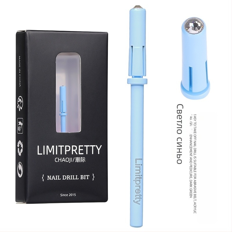 Trendy Beauty Инструмент за шлайфане на повърхността на ноктите – неръждаема стомана, глава за бормашина, за салон за маникюр