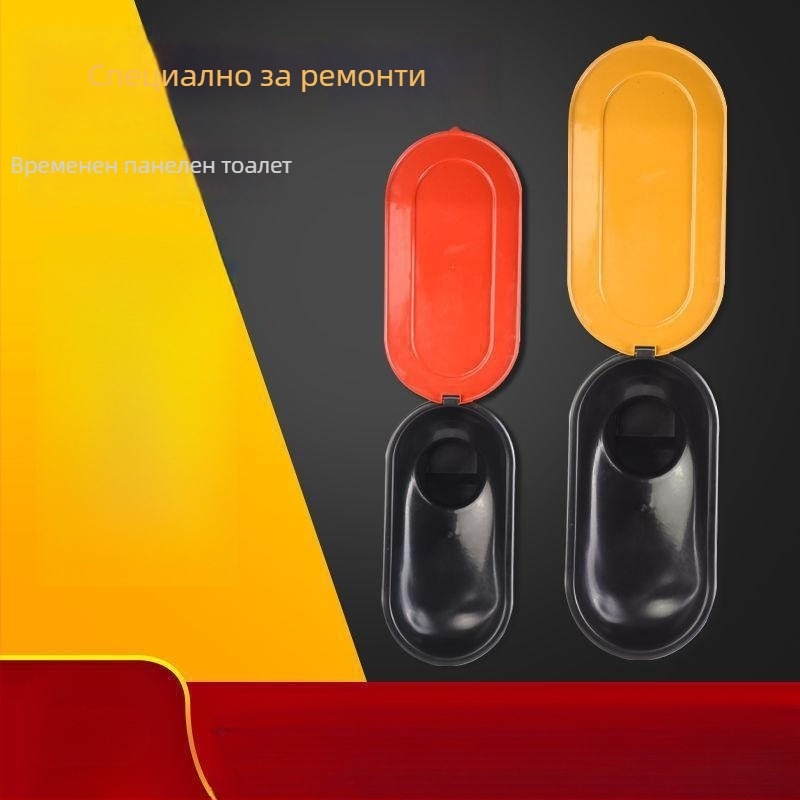 Пластмасова еднократна клекалка за строителни обекти, CE сертифицирана, без воден резервоар, без сифона