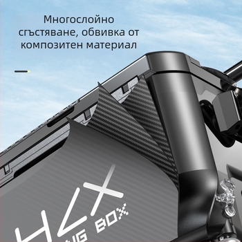 Риболовна кутия 3600 с ъглова конструкция – ултралека, пълен комплект, ABS, удеблена, многофункционална; марка Fairy in the painting; капацитет 32-45; произход Zhejiang