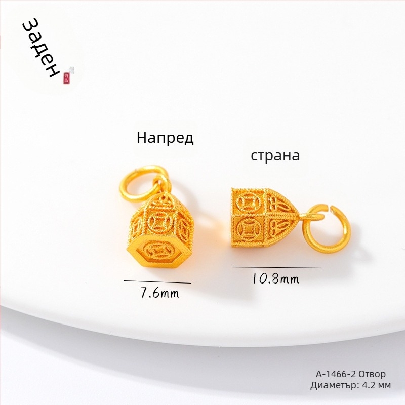 Гривна с позлатено покритие за жени, геометричен дизайн, ръчно бижу, пусната през пролетта 2025.