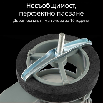 Комплект бутони за флъш на тоалетната — ABS, инжекционно формован, универсални входни и дренажни клапани за воден резервоар, натискане, марка Three penguins, произход Шандонг