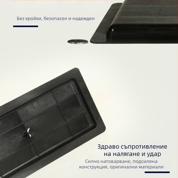 Капак за клек тоалетна, Mojia модел 16, PP материал, модерен минималистичен стил, универсална съвместимост