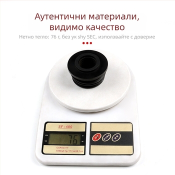 Уплътнение за клек тоалетна - гума, Zhongzhen, ръчна инсталация, модерен стил