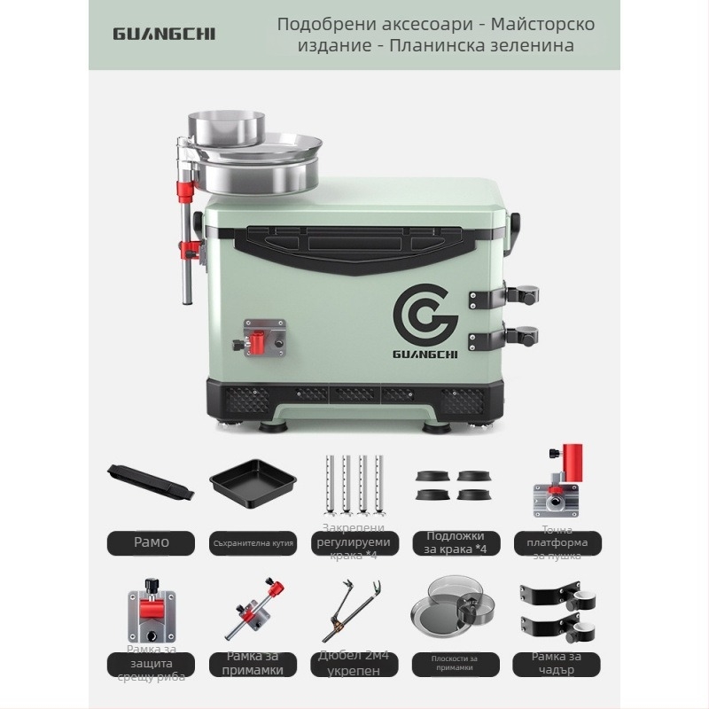 Риболовна кутия – коприна – капацитет под 9