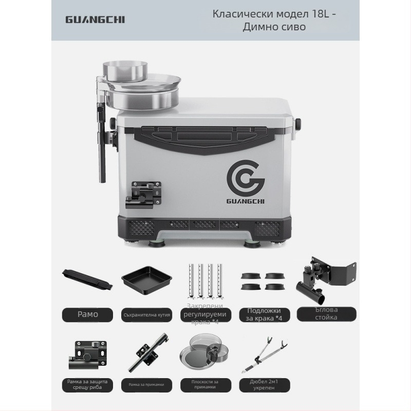 Риболовна кутия – коприна – капацитет под 9