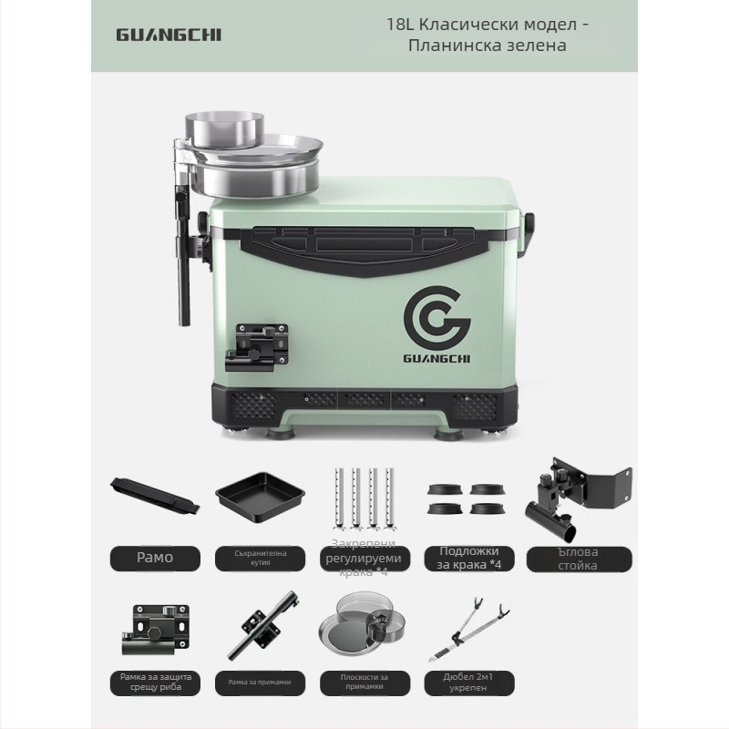 Риболовна кутия – коприна – капацитет под 9