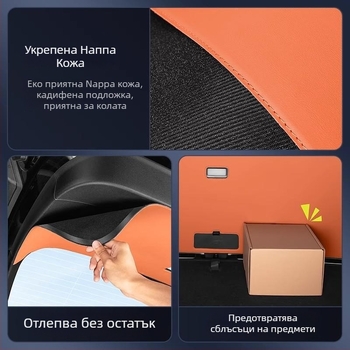 За Wenjie M7: защитна подложка за багажника и врата | акрилен материал | модел M040 | без персонализация
