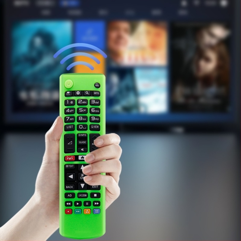 QT силиконов калъф за дистанционно управление за LG AKB75095307/AKB75375604/AKB74915305 – силиконов материал, съвместим с посочените модели, модерен минималистичен стил