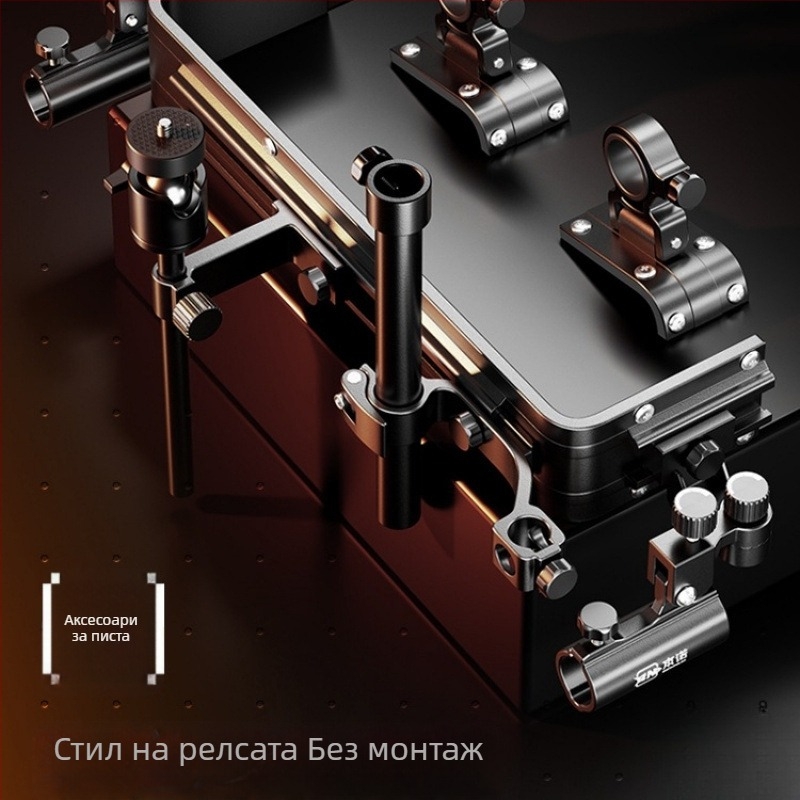 Ултралек риболовен кутия комплект, PP материал, многофункционална седалка за риболов с регулируема платформа за крак и колела