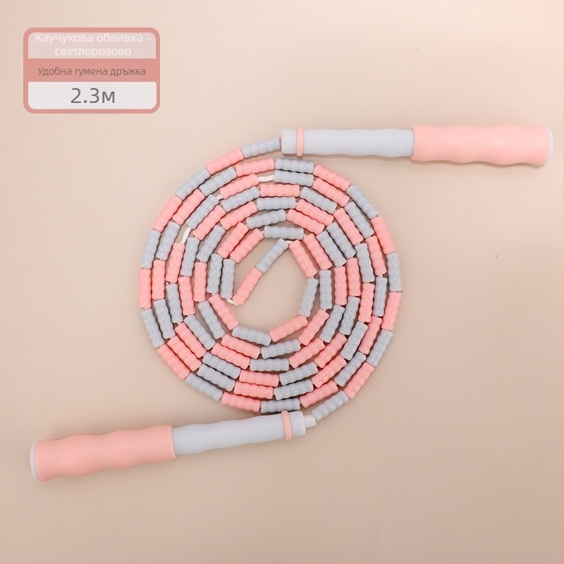 PU въже за скачане за деца с мънисти и регулируем модел на мъниста, въже за скачане с мъниста, 2.8