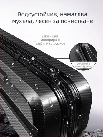 Нов твърд корпус за риболовни пръти, правоъглена водоустойчива чанта за съхранение
