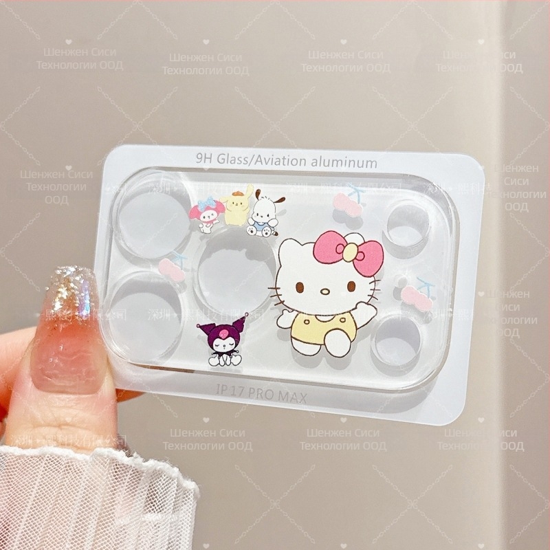 Фолио за обектив за iPhone 17 Pro: прозрачно, акрилен материал, HD, удароустойчиво, пълно покритие